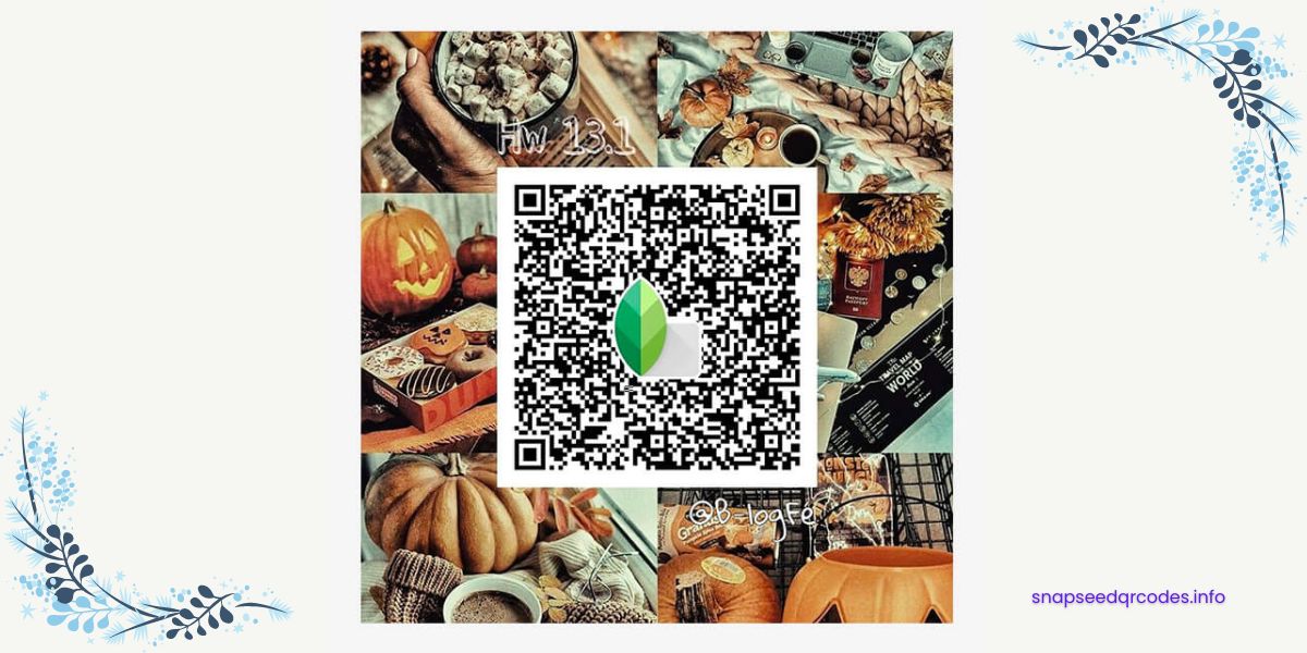 Halloween Vibes Snapseed QR Code
